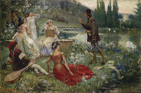 Scene of the Narration of the Decameron
